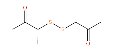 2-Oxopropyl 3-oxo-2-butyl disulfide